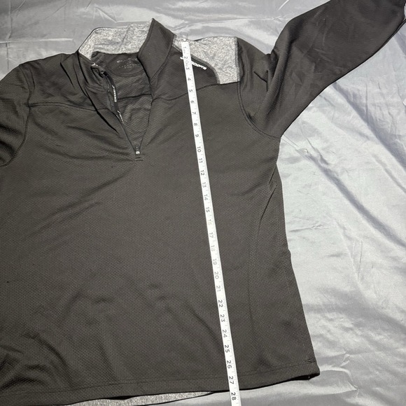 Brooks Jacket Mens L Black 1/4 Zip Running Gym Athletic Shirt Performance - Picture 8 of 9